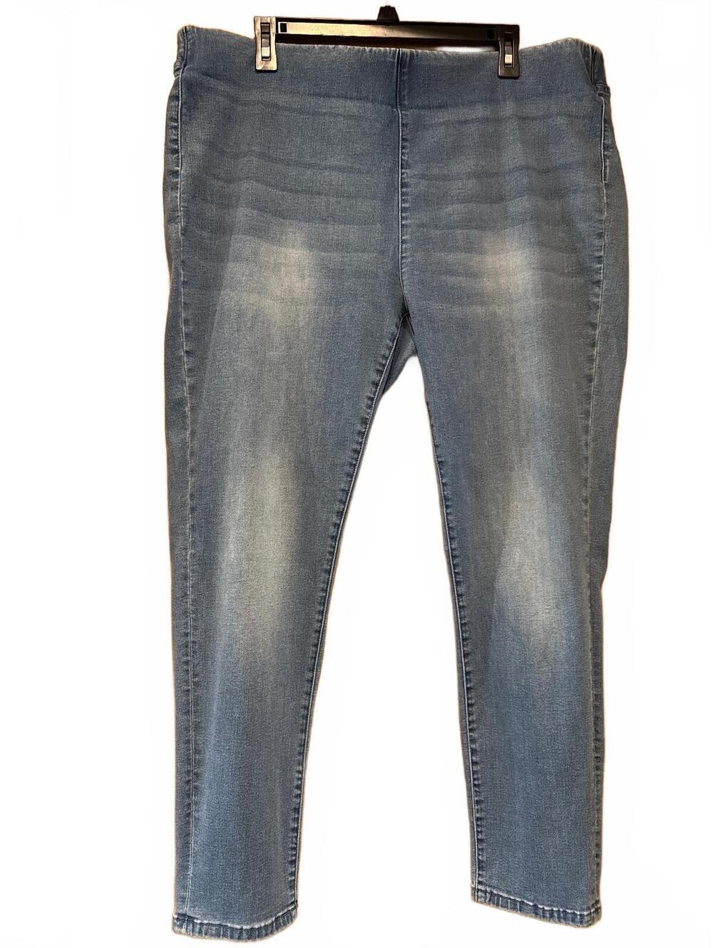 Soft Surroundings Women's Light Wash Denim Jeans Size 1X